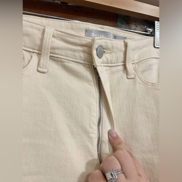 Athleta Flex Straight Leg Ankle Jean in Bone Size 6 - Picture 4 of 10